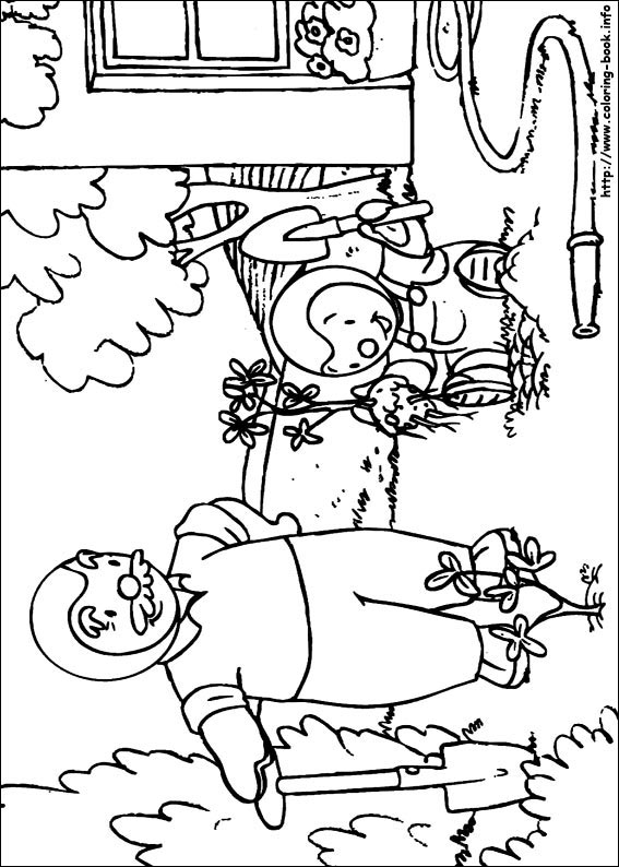 Charley and Mimmo coloring picture